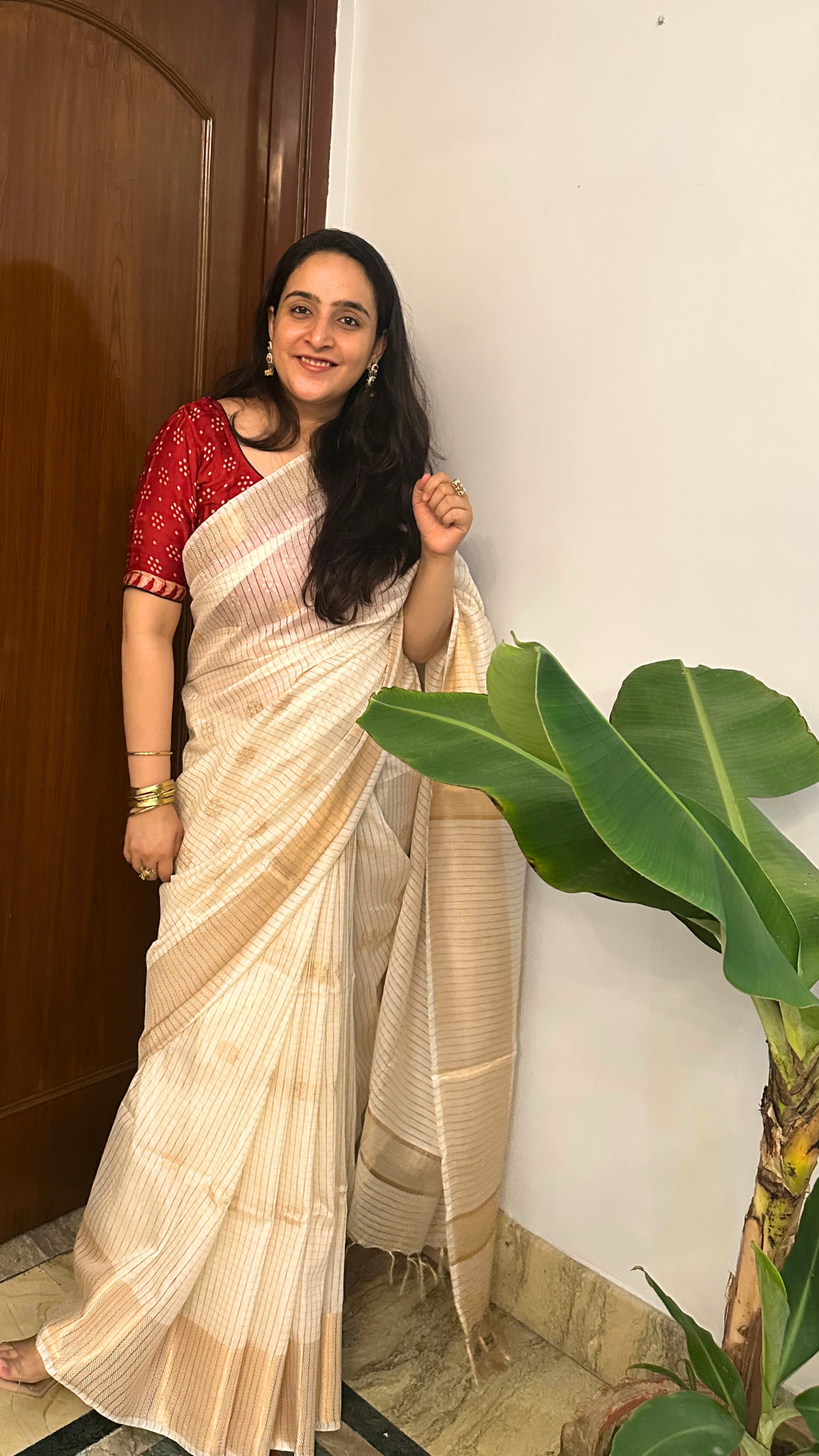 Praanjal Cotton Silk Saree