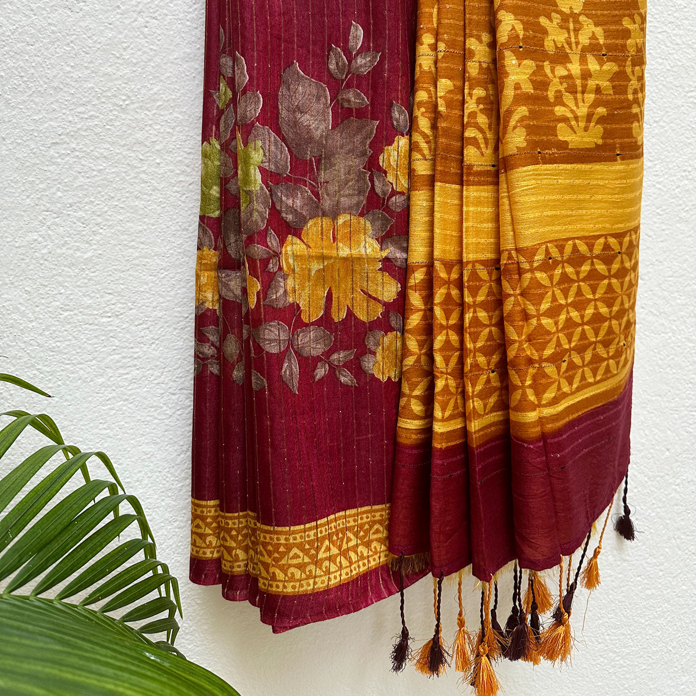 Anemone Cotton Silk Printed Saree