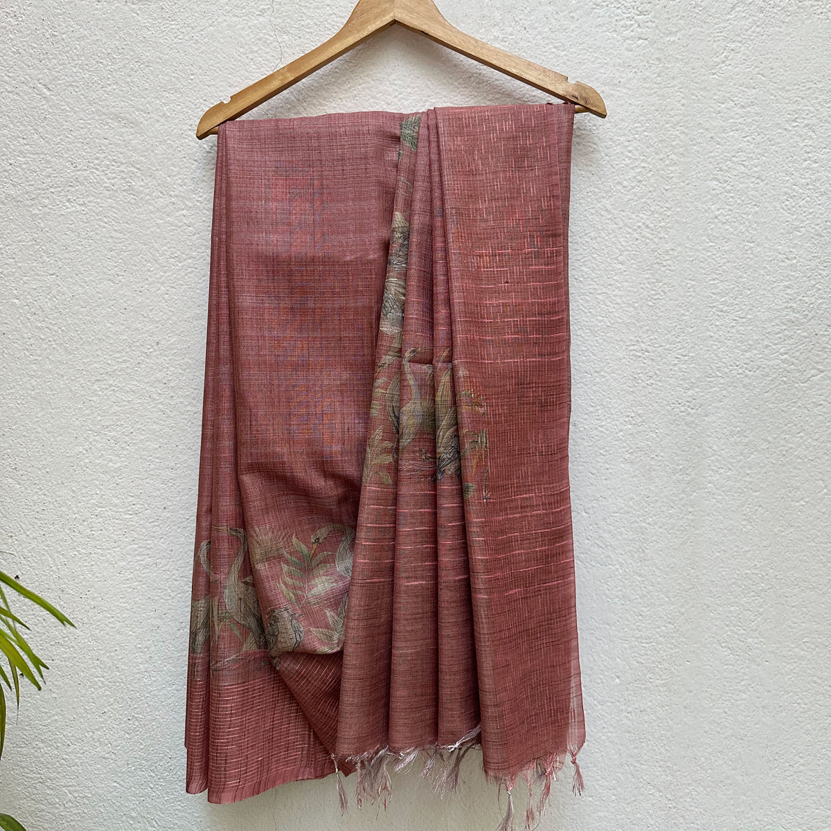 Balaka Digital Printed Cotton Tissue Saree