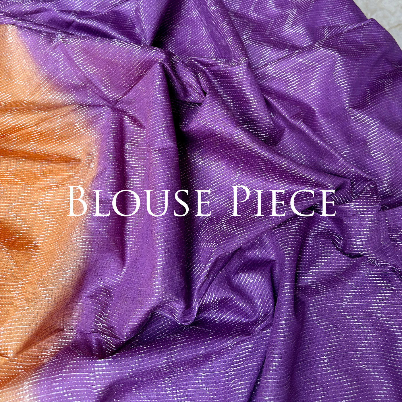 Blooming Dahlia Cotton Viscose Silk Saree
