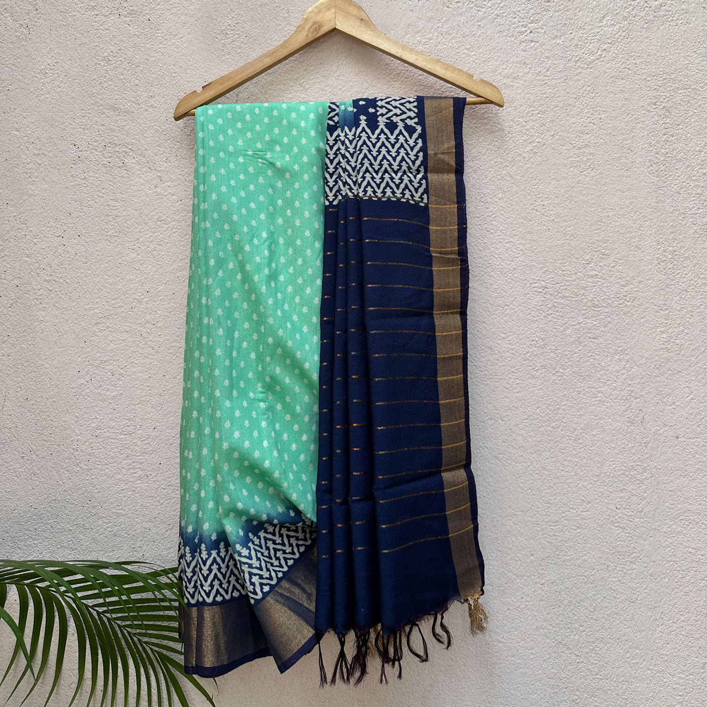 Cockatoo Cotton Silk Printed Saree