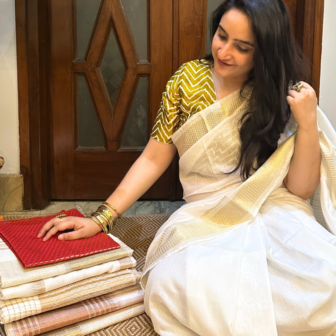 Shveni Cotton Silk Saree