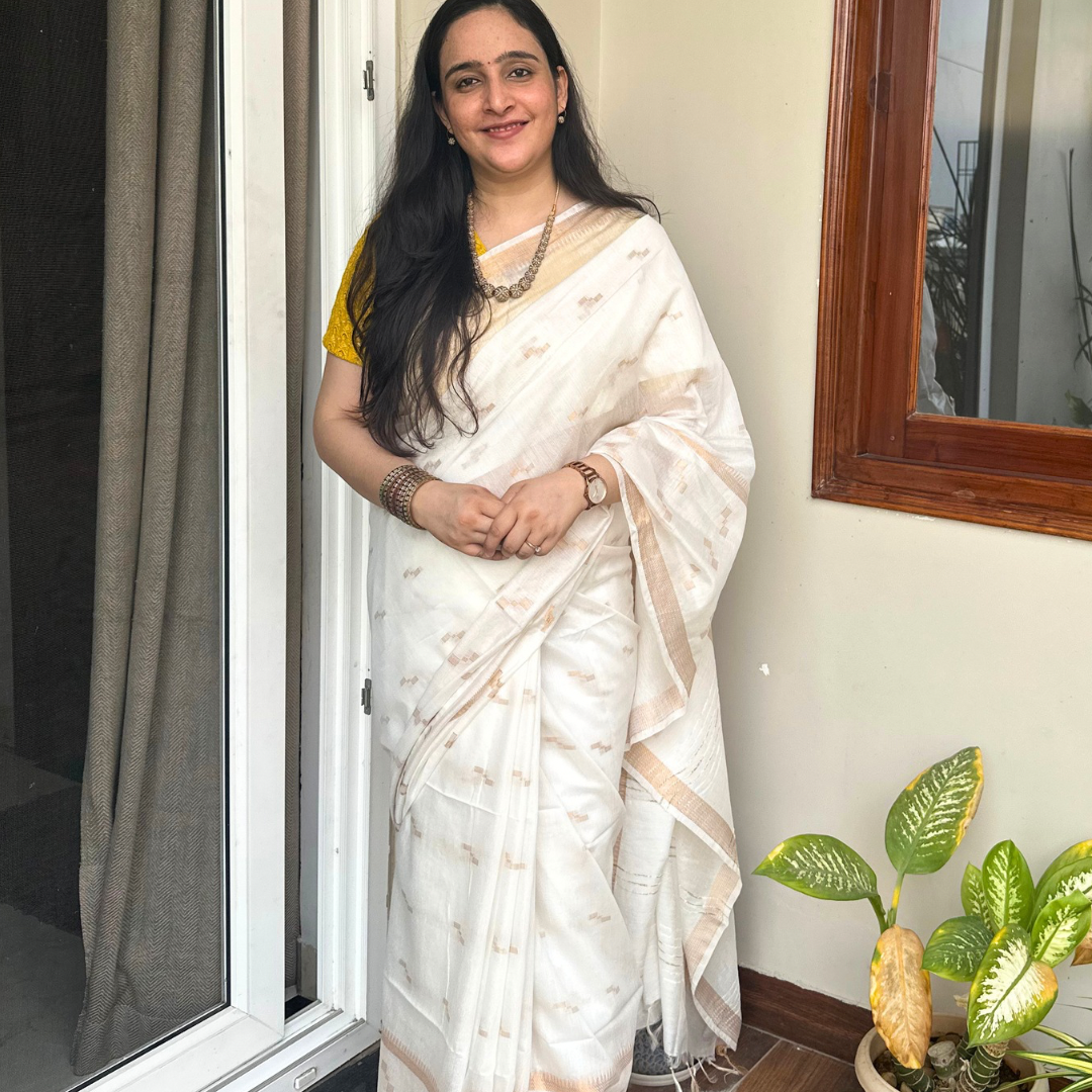 Prabhakar Cotton Silk Saree