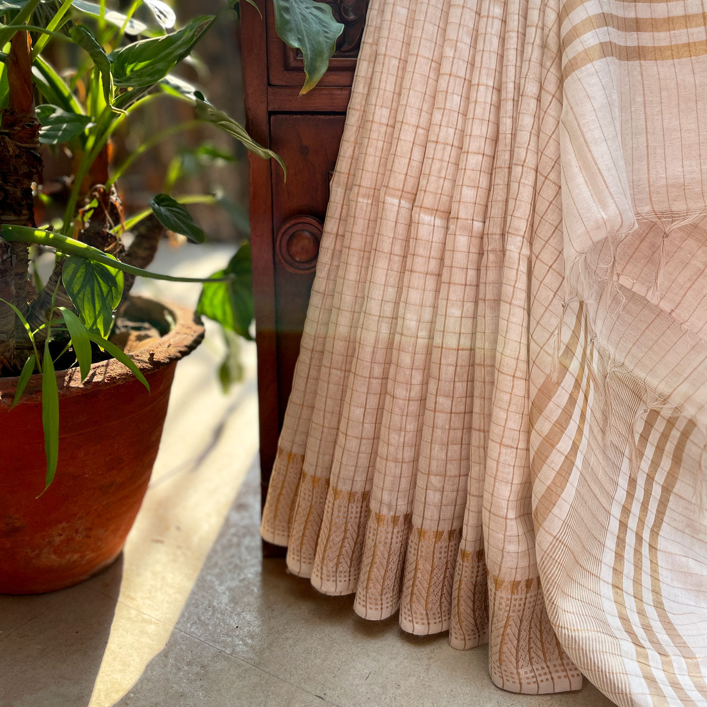Gulnur Cotton Silk Saree