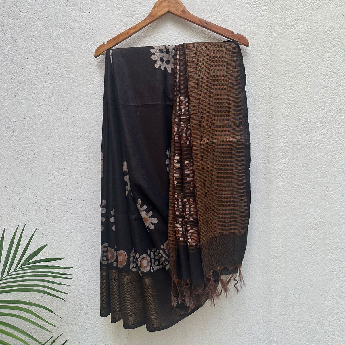 Kaamini Batik Cotton Silk Saree