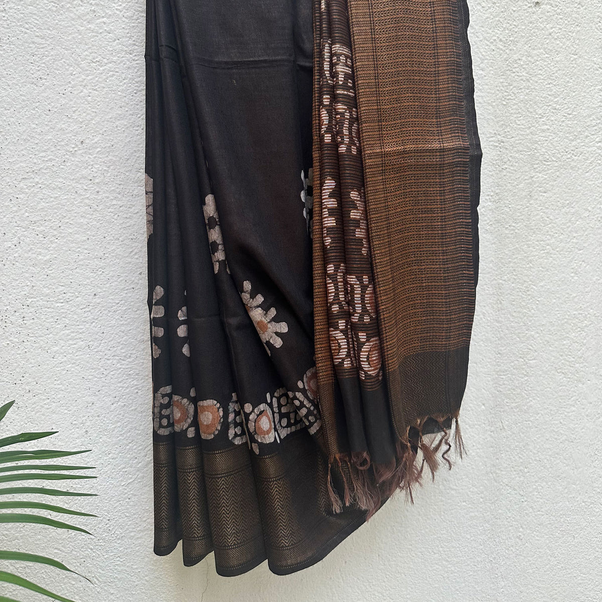 Kaamini Batik Cotton Silk Saree