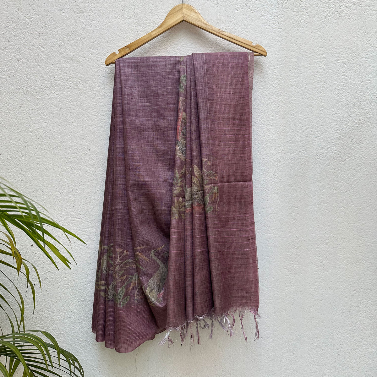 Ketaki Digital Printed Cotton Tissue Saree