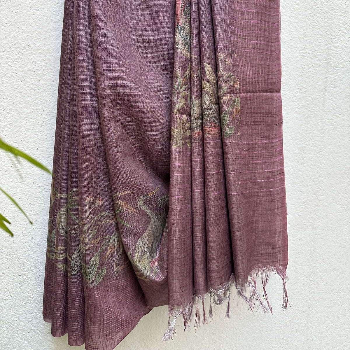 Ketaki Digital Printed Cotton Tissue Saree