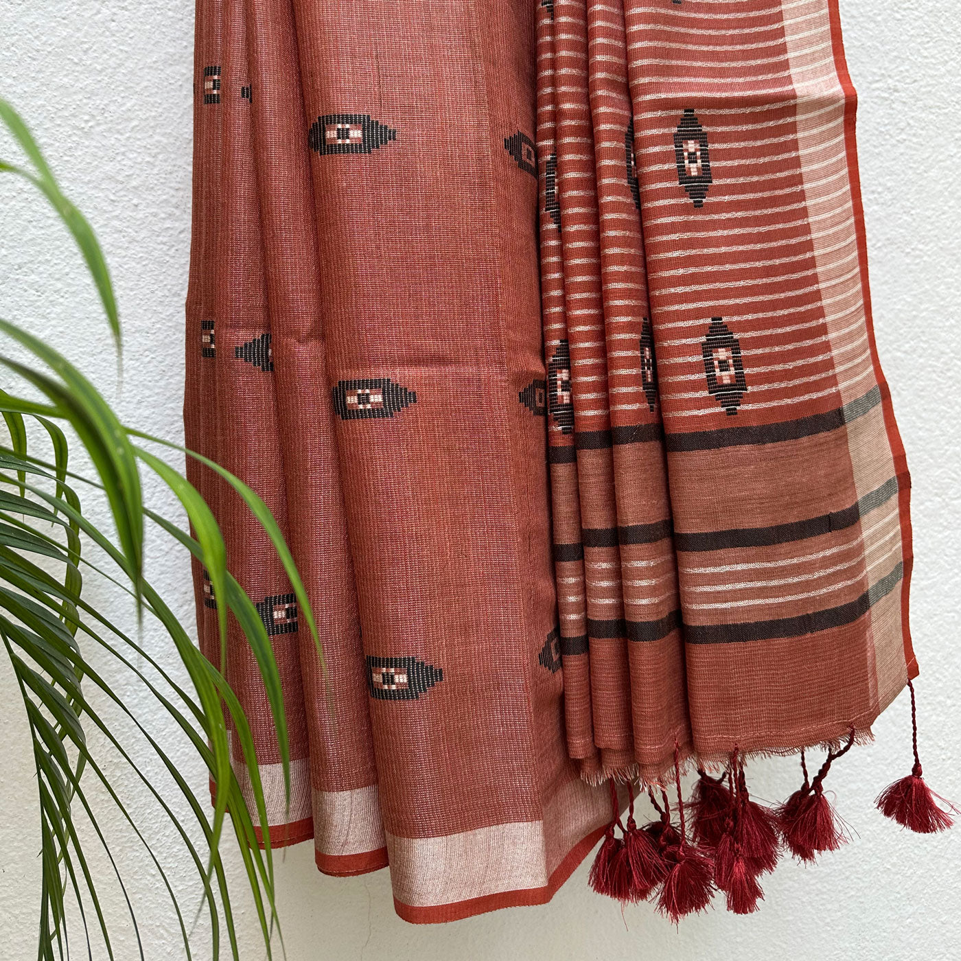 Martini Cotton Metallic Saree