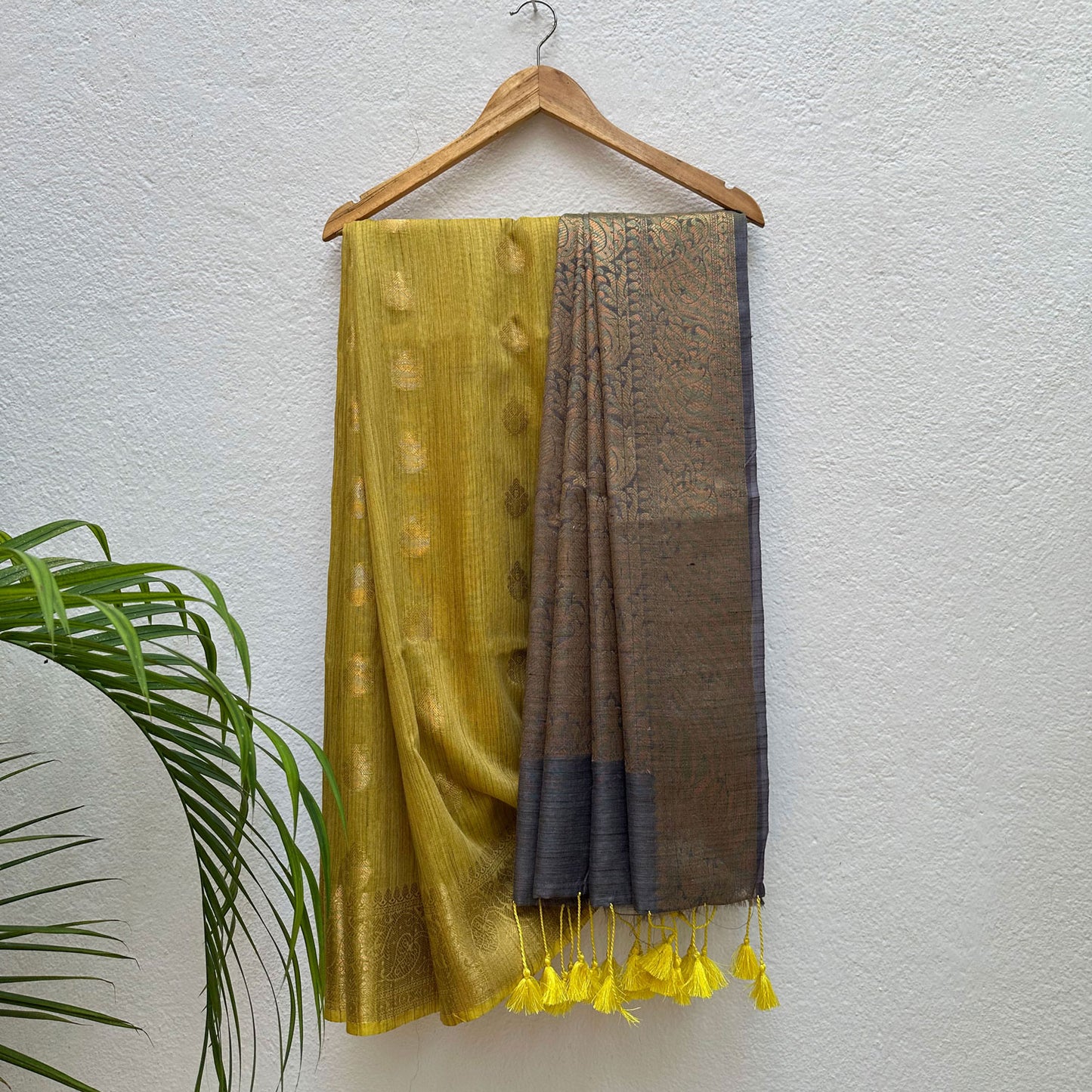 Nadia Jacquard Cotton Bamboo Silk Saree