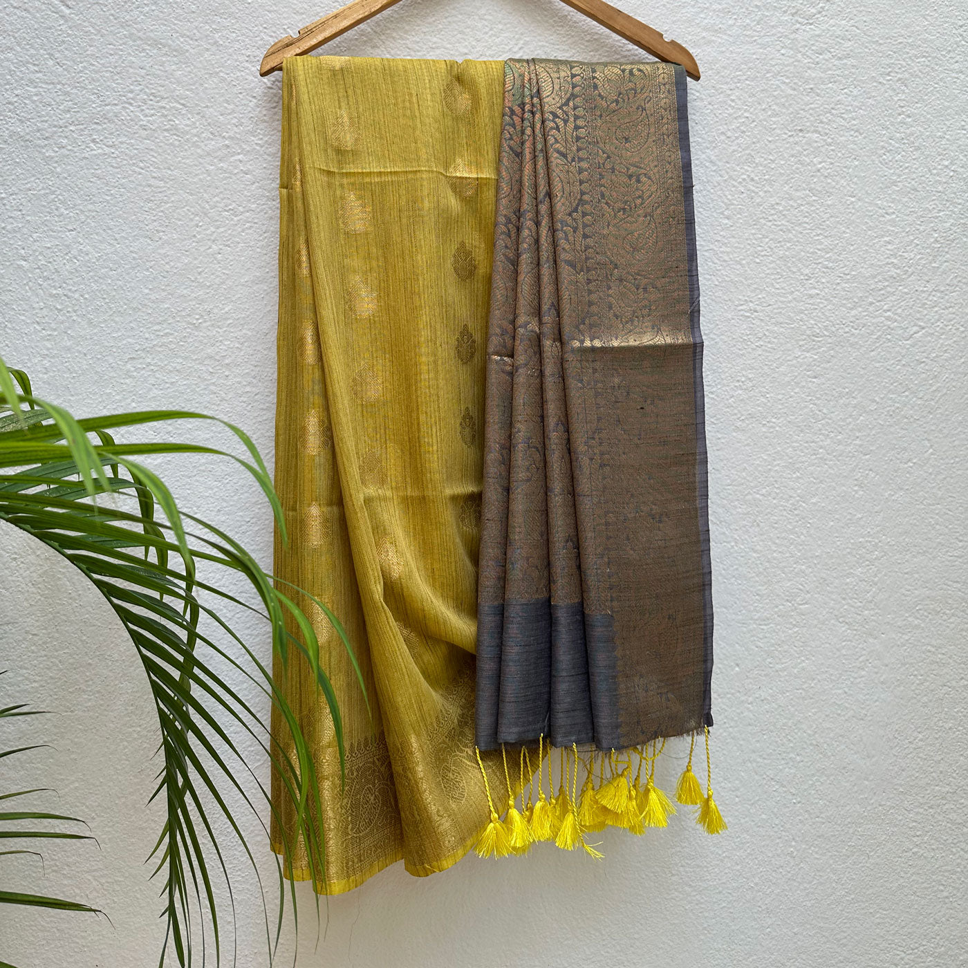 Nadia Jacquard Cotton Bamboo Silk Saree