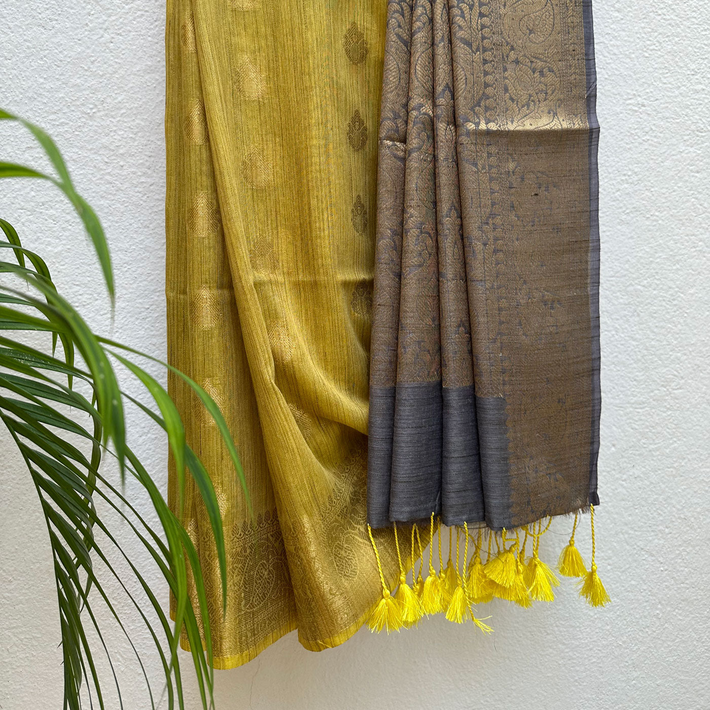 Nadia Jacquard Cotton Bamboo Silk Saree