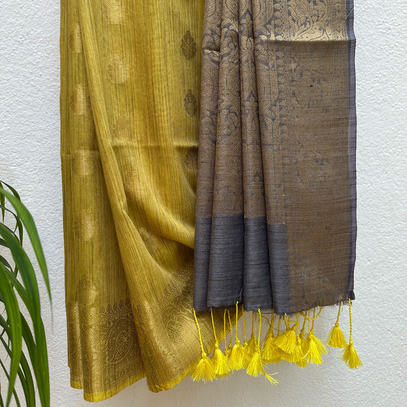 Nadia Jacquard Cotton Bamboo Silk Saree