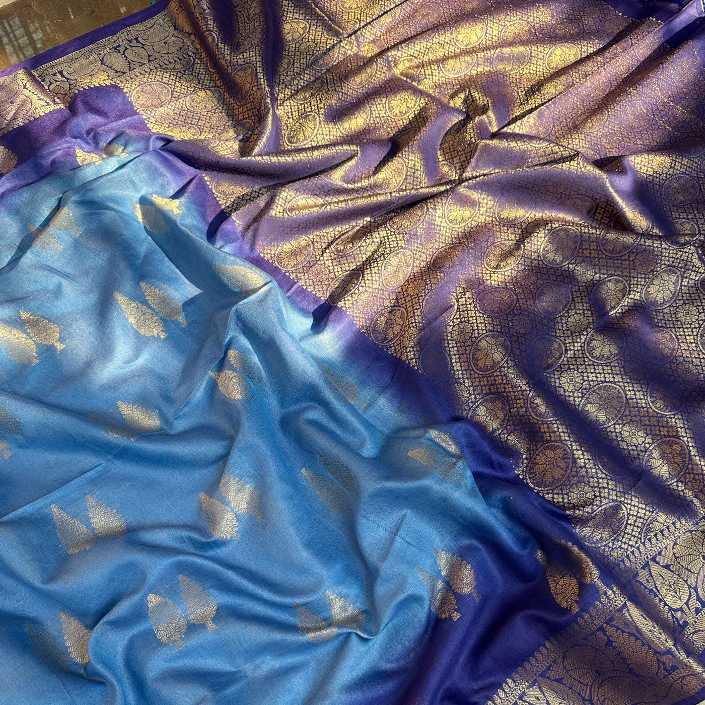 Nadira Jacquard Cotton Silk Saree
