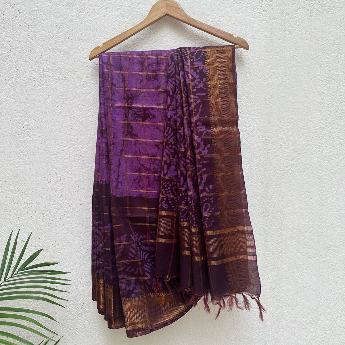 Nalini Batik Cotton Silk Saree