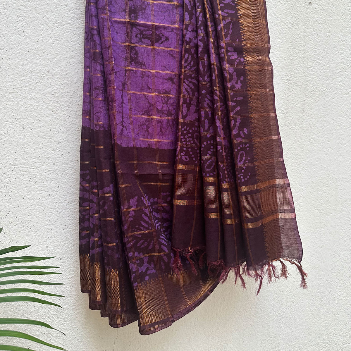 Nalini Batik Cotton Silk Saree