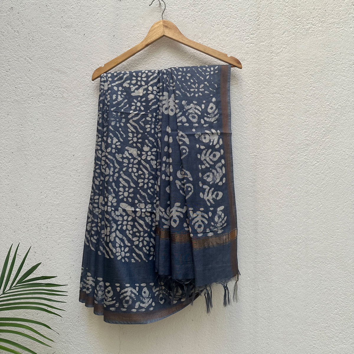 Nargis Batik Cotton Silk Saree