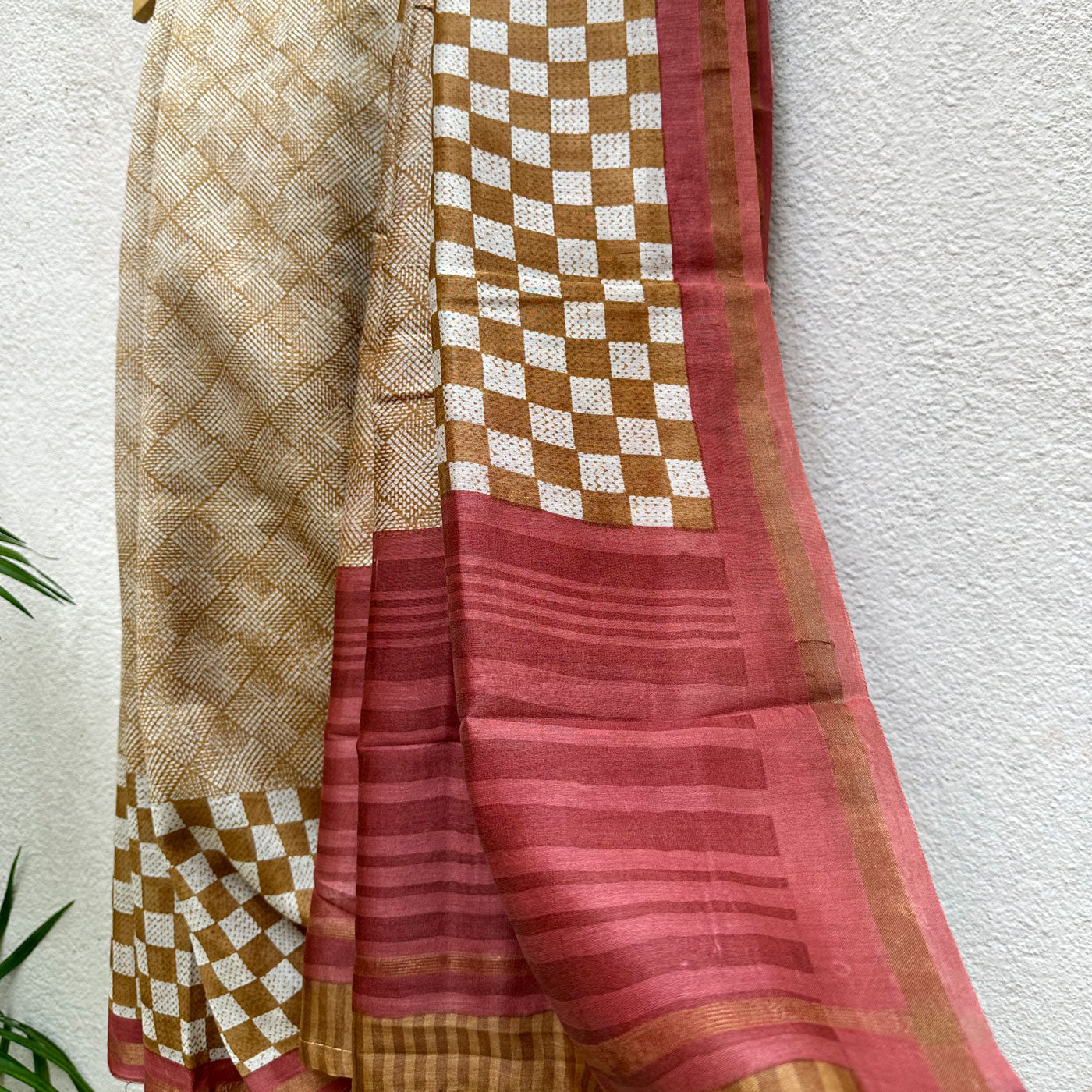 Nirbhay Printed Chanderi Silk Saree