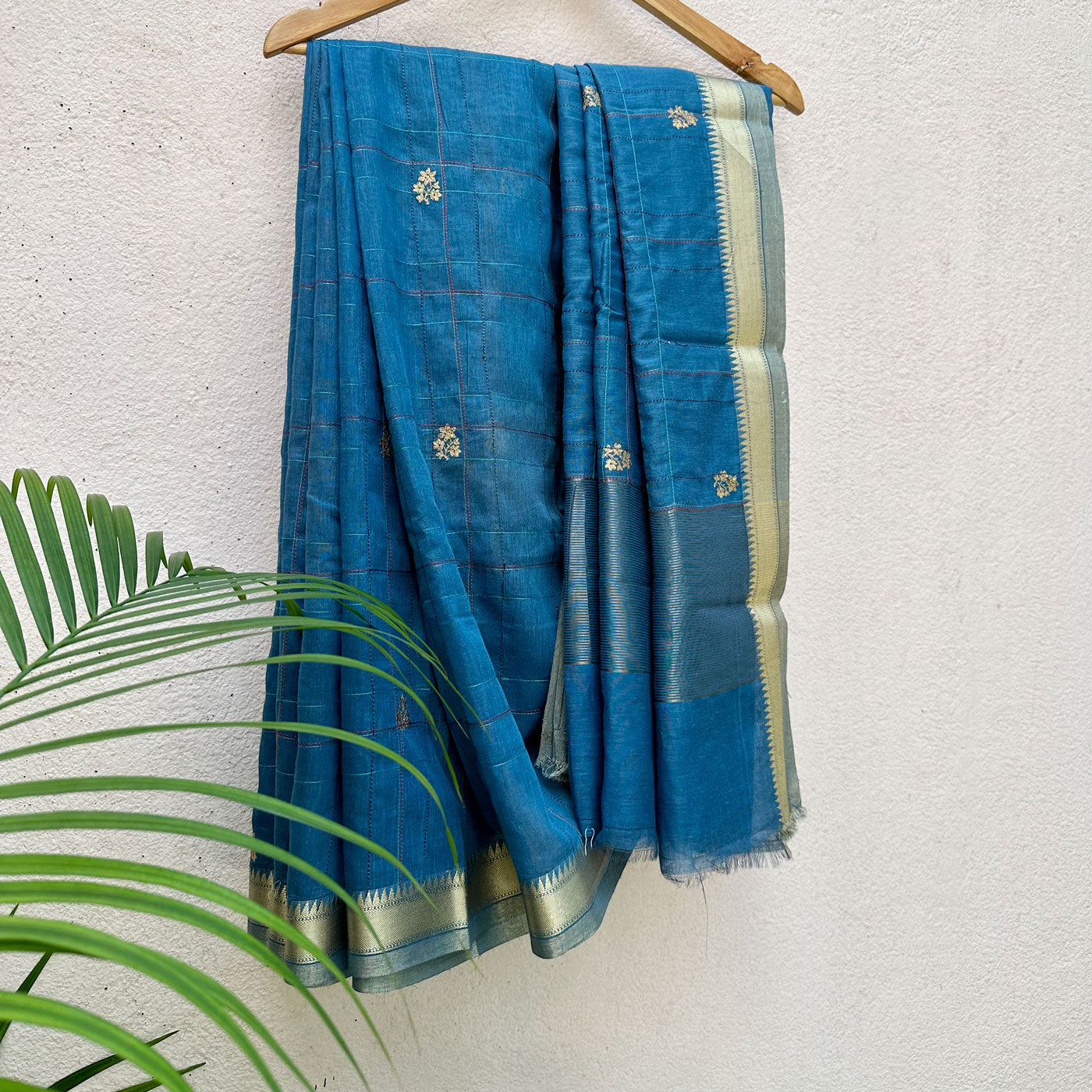 Nirvaan embroidered Chanderi Silk Saree