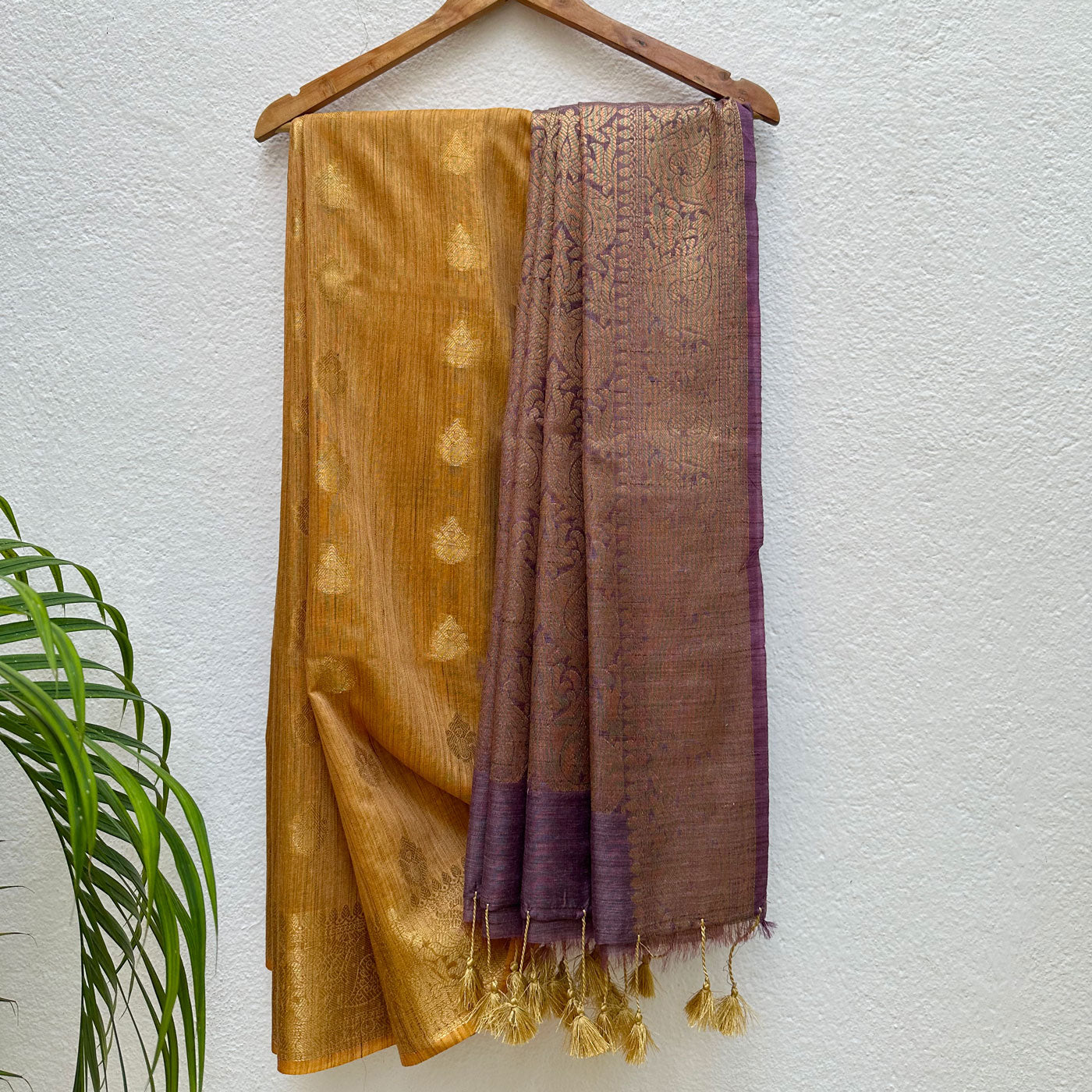 Noor Jacquard Cotton Bamboo Silk Saree
