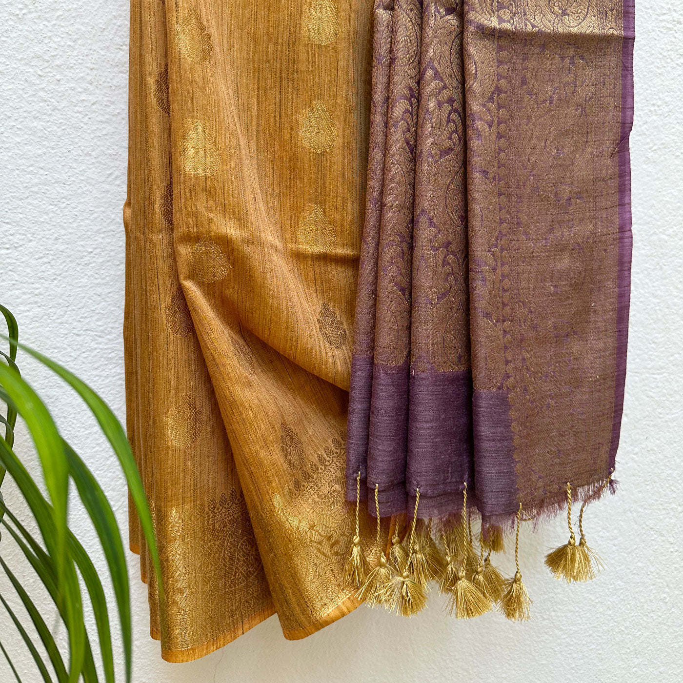 Noor Jacquard Cotton Bamboo Silk Saree