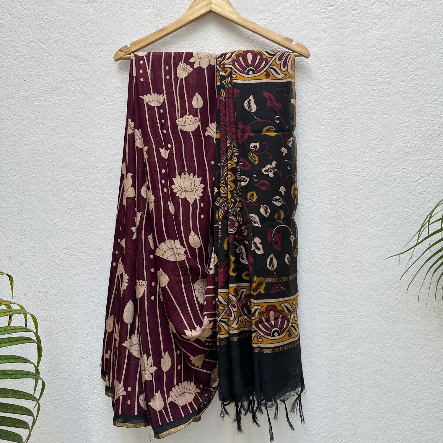 Padma Pichwai Cotton Silk Printed Saree