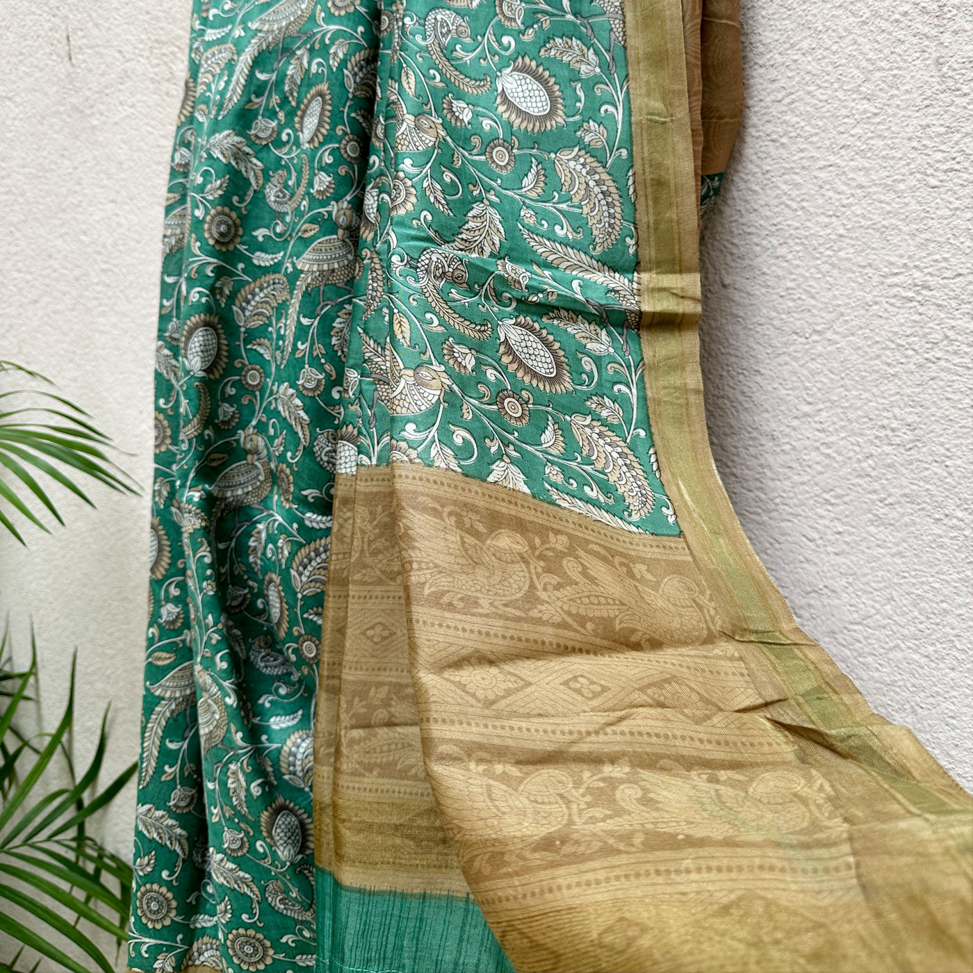 Ranav Printed Chanderi Silk Saree
