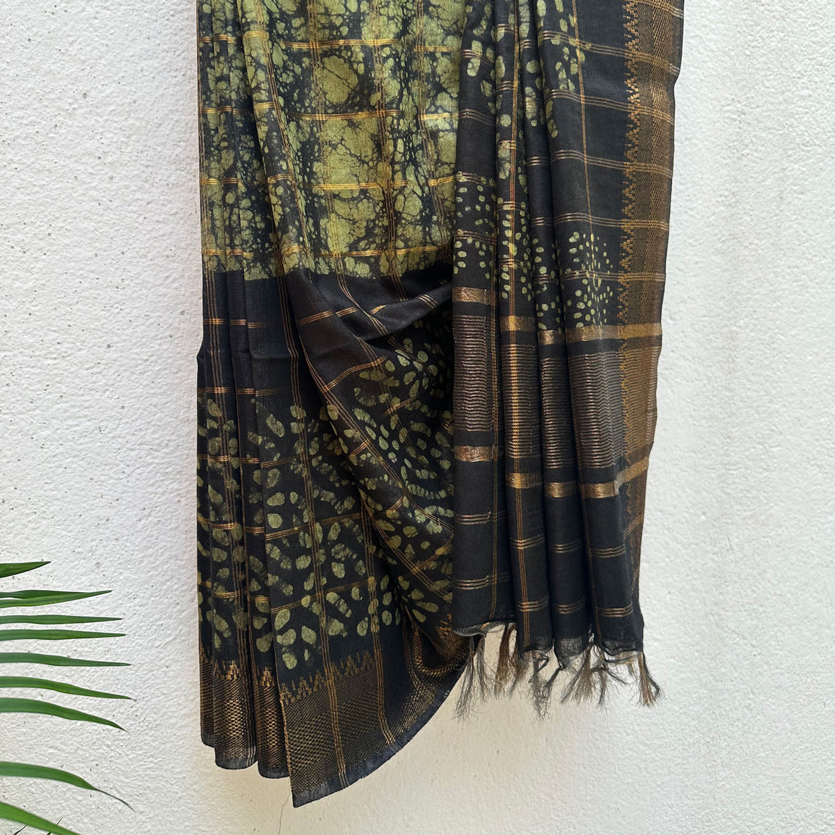 Ratnajyoti Batik Cotton Silk Saree