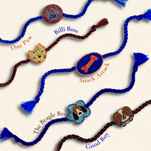 Cat and Dog Lover Handmade Rakhi Collection