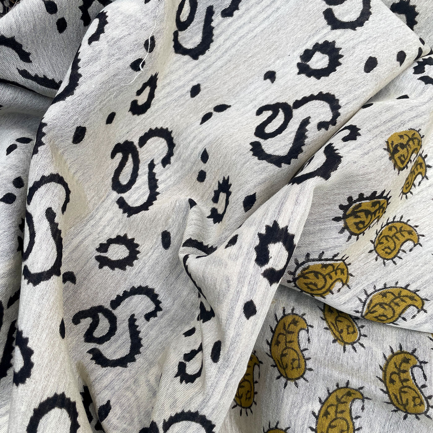 Ambaa Cotton Silk Hand Block Printed Saree