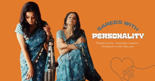 Sarees with Personality: Why Quirky Prints Are the New Everyday Style