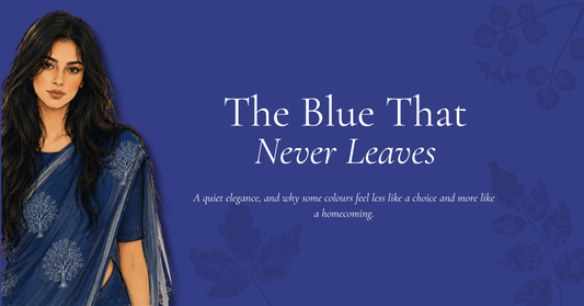 INDIGO - The Blue that NEVER leaves