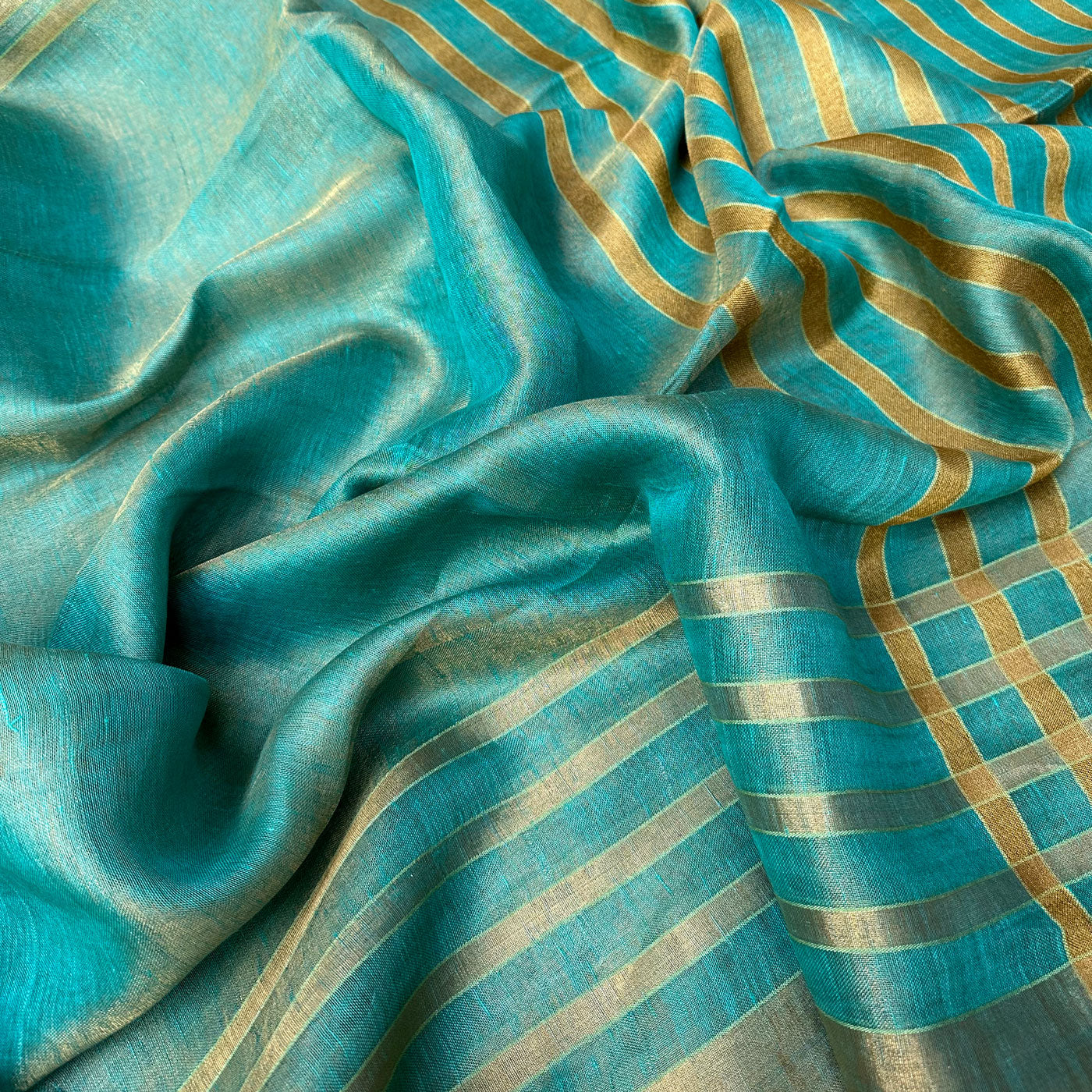 Tissue Linen Saree