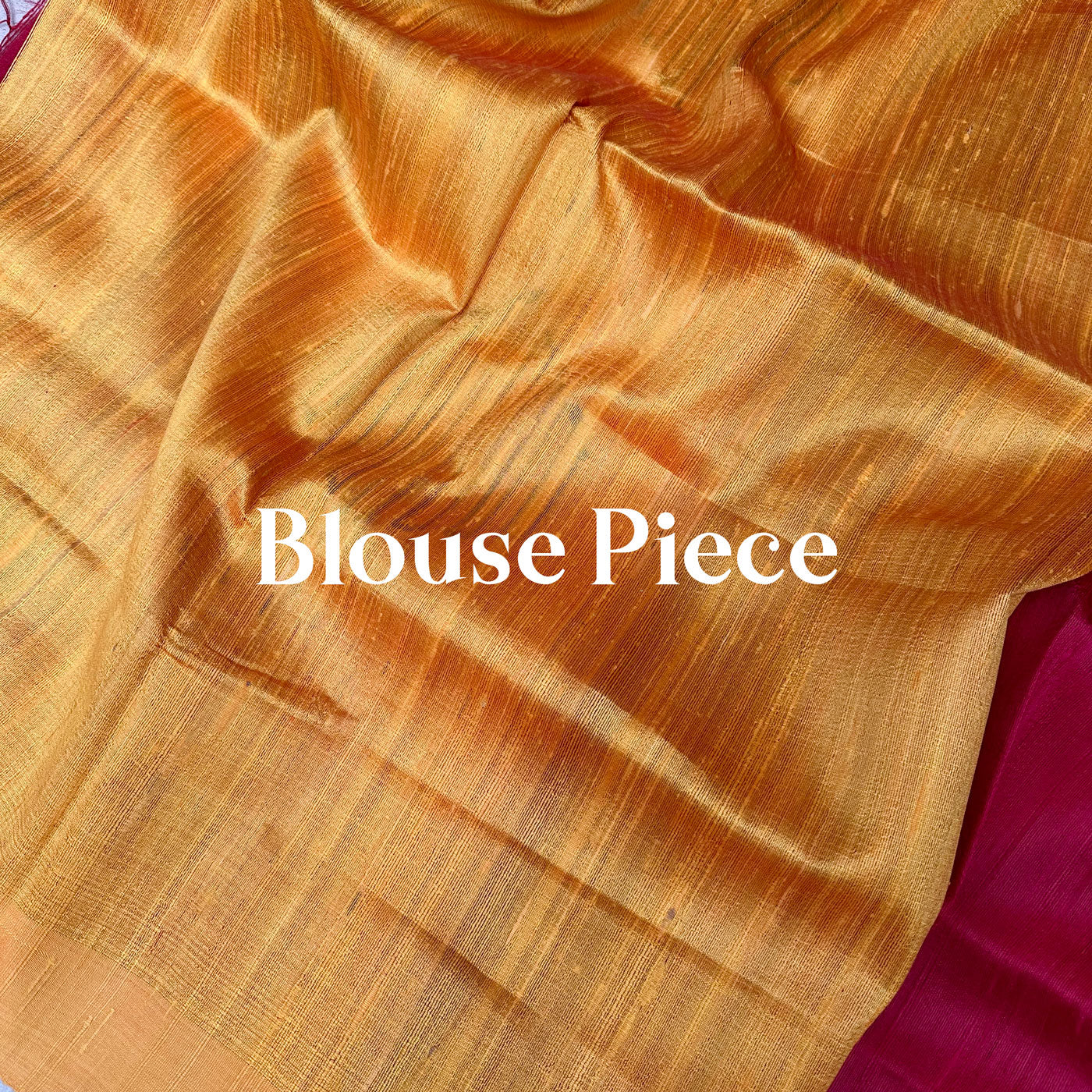 Aadi Basant Tussar Dupion Silk Saree