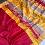Load image into Gallery viewer, Aadi Basant Tussar Dupion Silk Saree
