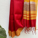 Load image into Gallery viewer, Aadi Basant Tussar Dupion Silk Saree
