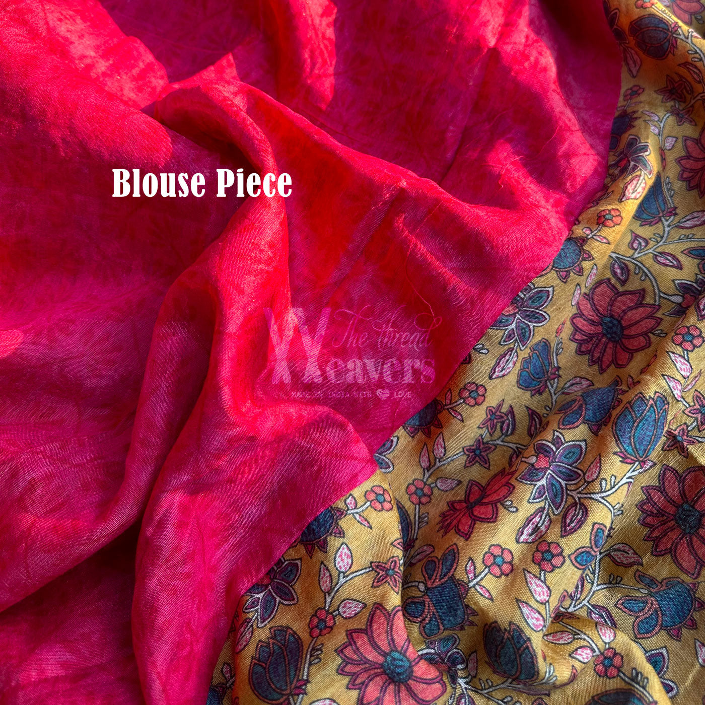 Aadinath Printed Maheshwari Border Saree