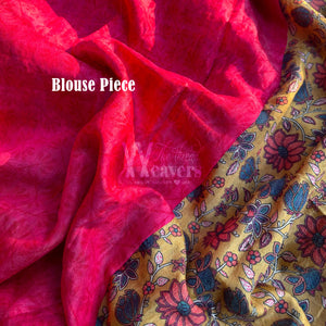 Aadinath Printed Maheshwari Border Saree