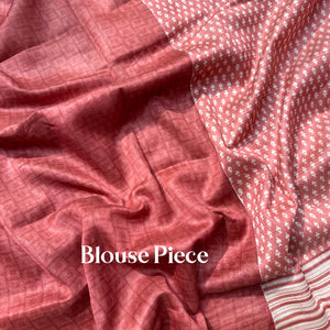 Ahar Printed Chanderi Silk Saree