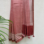 Load image into Gallery viewer, Ahar Printed Chanderi Silk Saree
