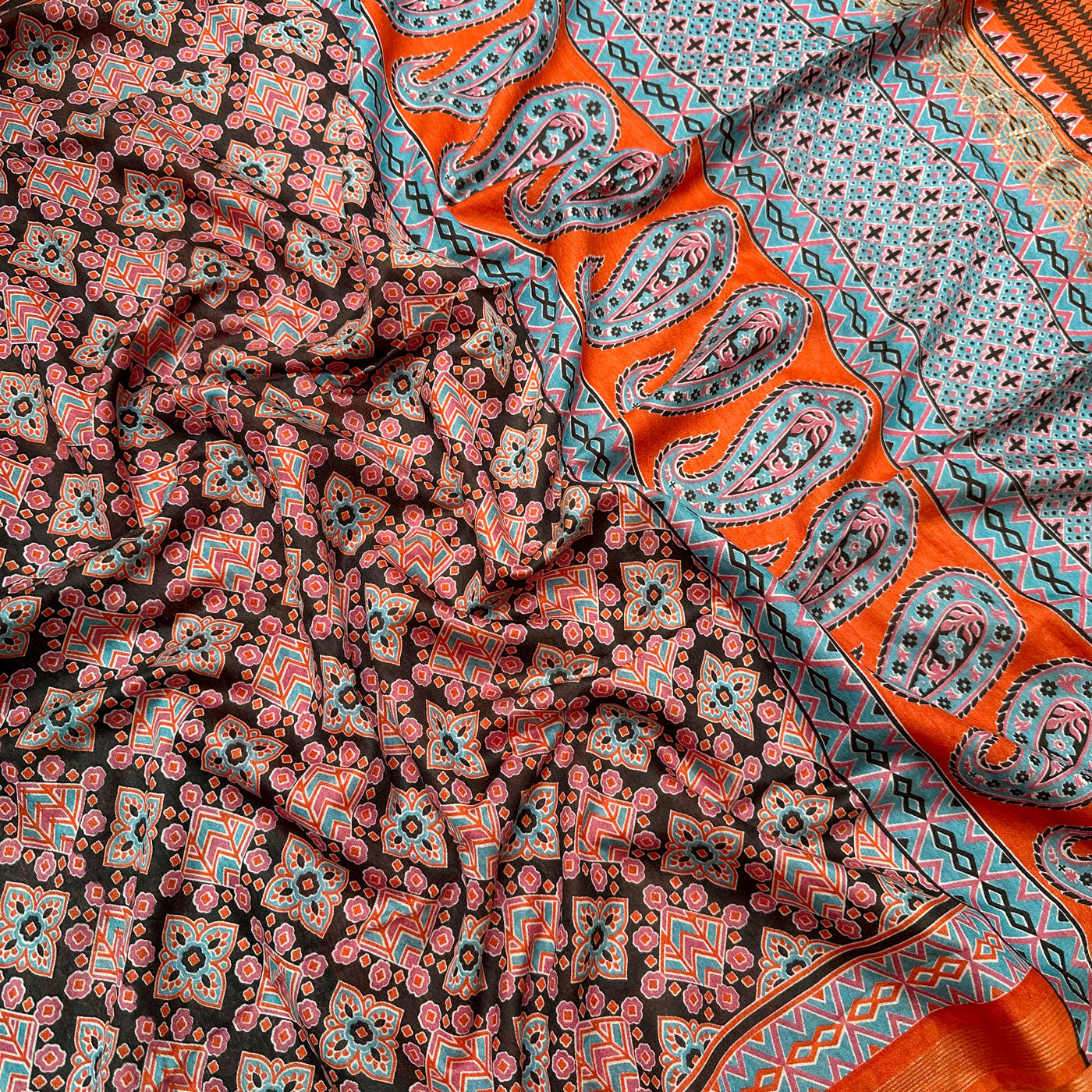 Alpana Cotton Viscose Printed Saree