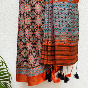 Alpana Cotton Viscose Printed Saree