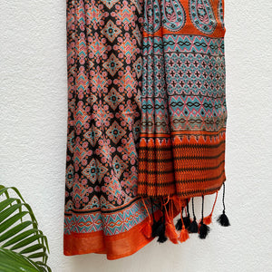Alpana Cotton Viscose Printed Saree