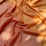 Load image into Gallery viewer, Apricot Blush Cotton Viscose Saree
