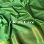 Load image into Gallery viewer, Artichoke Green Bandhani Shibori Cotton Silk Saree
