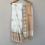 Load image into Gallery viewer, Ashwini Handblock Printed Cotton Silk Saree
