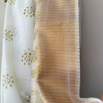 Load image into Gallery viewer, Ashwini Handblock Printed Cotton Silk Saree
