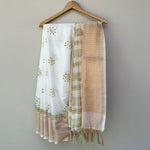 Load image into Gallery viewer, Ashwini Handblock Printed Cotton Silk Saree

