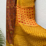 Load image into Gallery viewer, Autumn Maple Cotton Viscose Printed Saree
