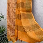 Load image into Gallery viewer, Balachandra Linen Embroidered Saree
